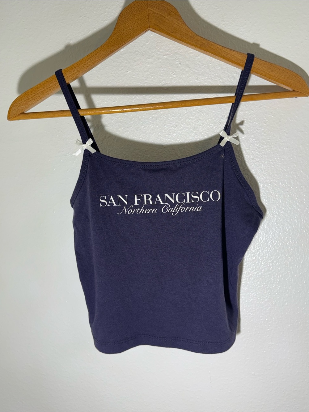 San Francisco Northern California Navy Tank Top